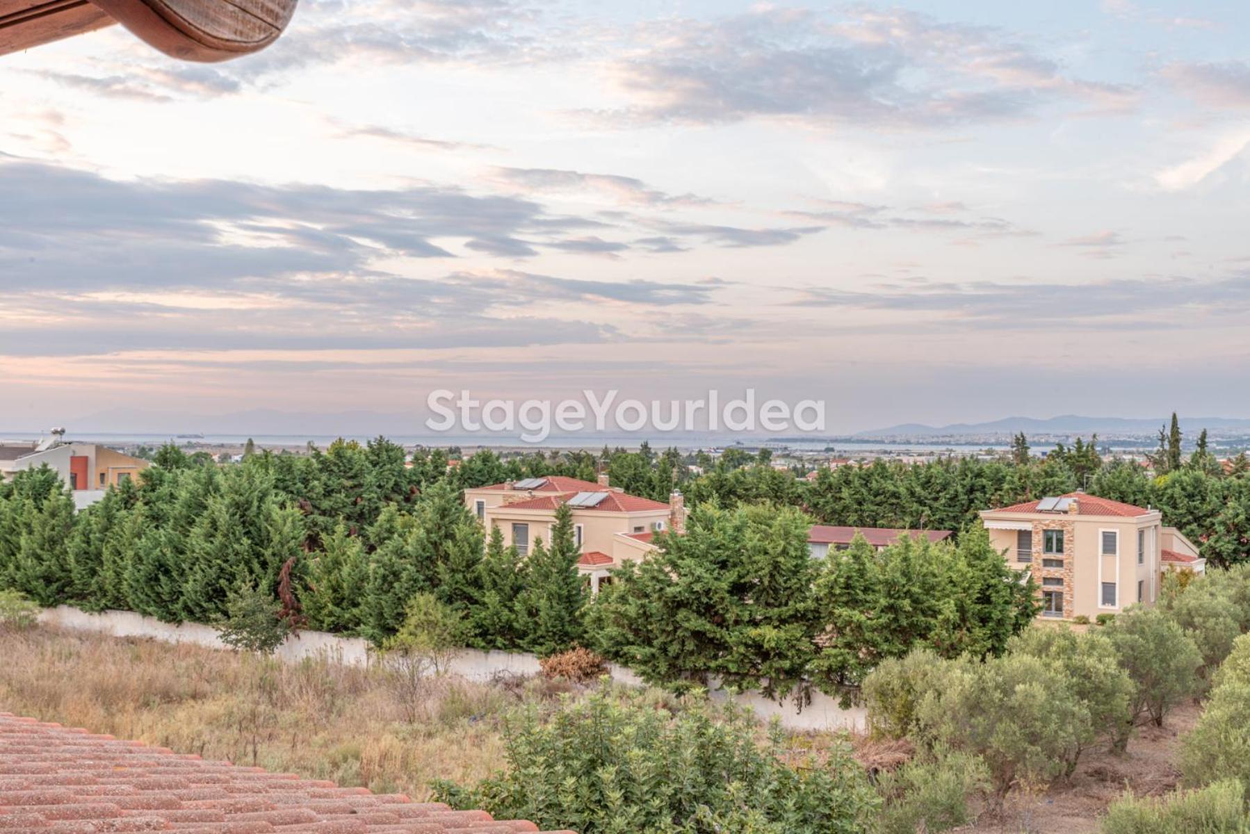 Luxury Appartment, Only 7 Minutes From Thessaloniki Airport And 15 Minutes From City Center ,For 8-23 People Also For Gatherings And Parties Neon Rysion Buitenkant foto