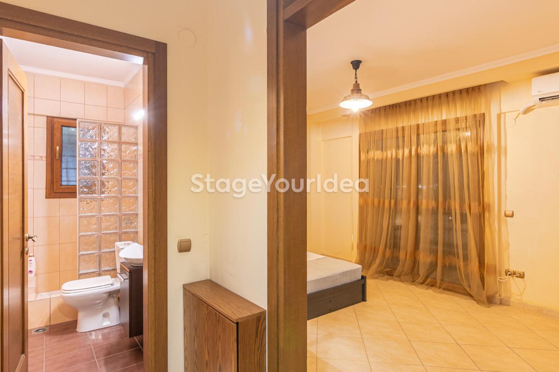 Luxury Appartment, Only 7 Minutes From Thessaloniki Airport And 15 Minutes From City Center ,For 8-23 People Also For Gatherings And Parties Neon Rysion Buitenkant foto