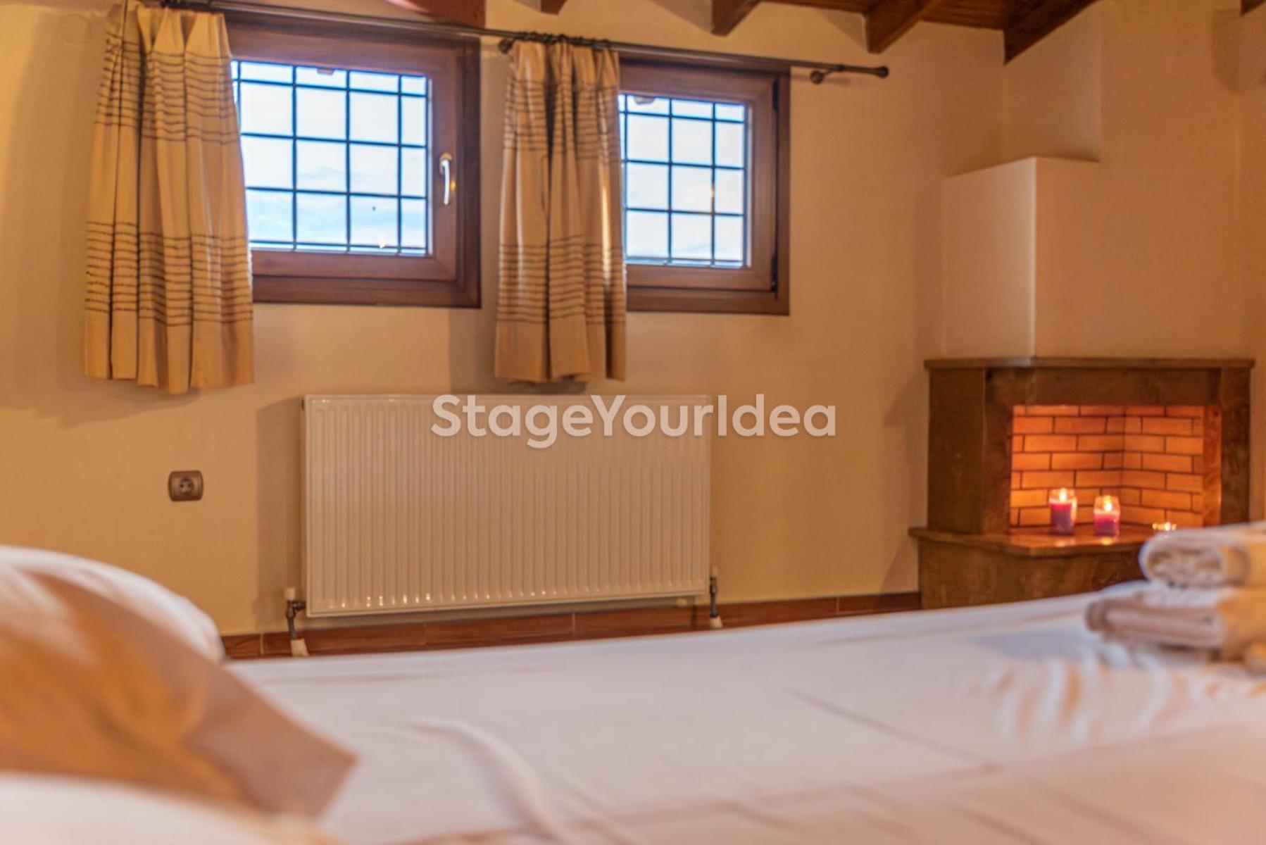 Luxury Appartment, Only 7 Minutes From Thessaloniki Airport And 15 Minutes From City Center ,For 8-23 People Also For Gatherings And Parties Neon Rysion Buitenkant foto