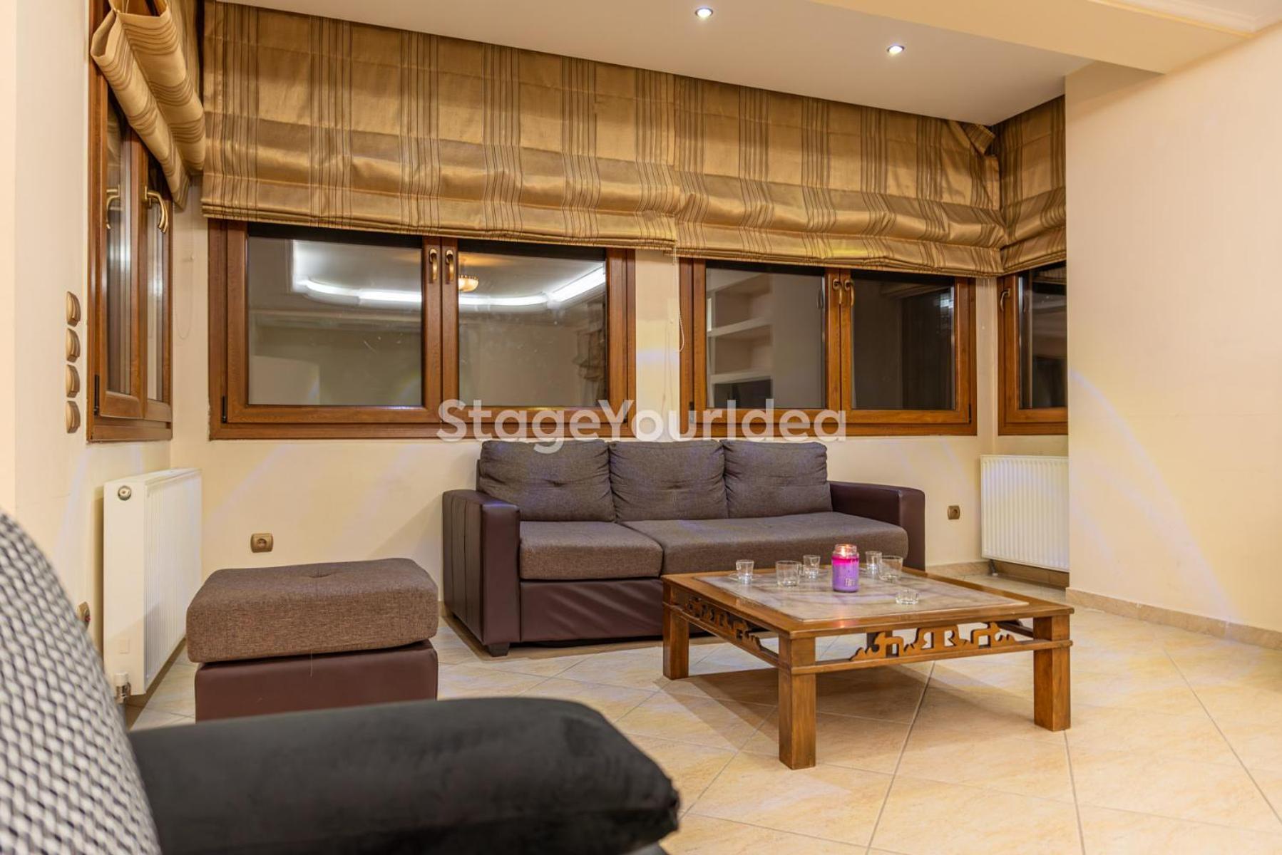 Luxury Appartment, Only 7 Minutes From Thessaloniki Airport And 15 Minutes From City Center ,For 8-23 People Also For Gatherings And Parties Neon Rysion Buitenkant foto