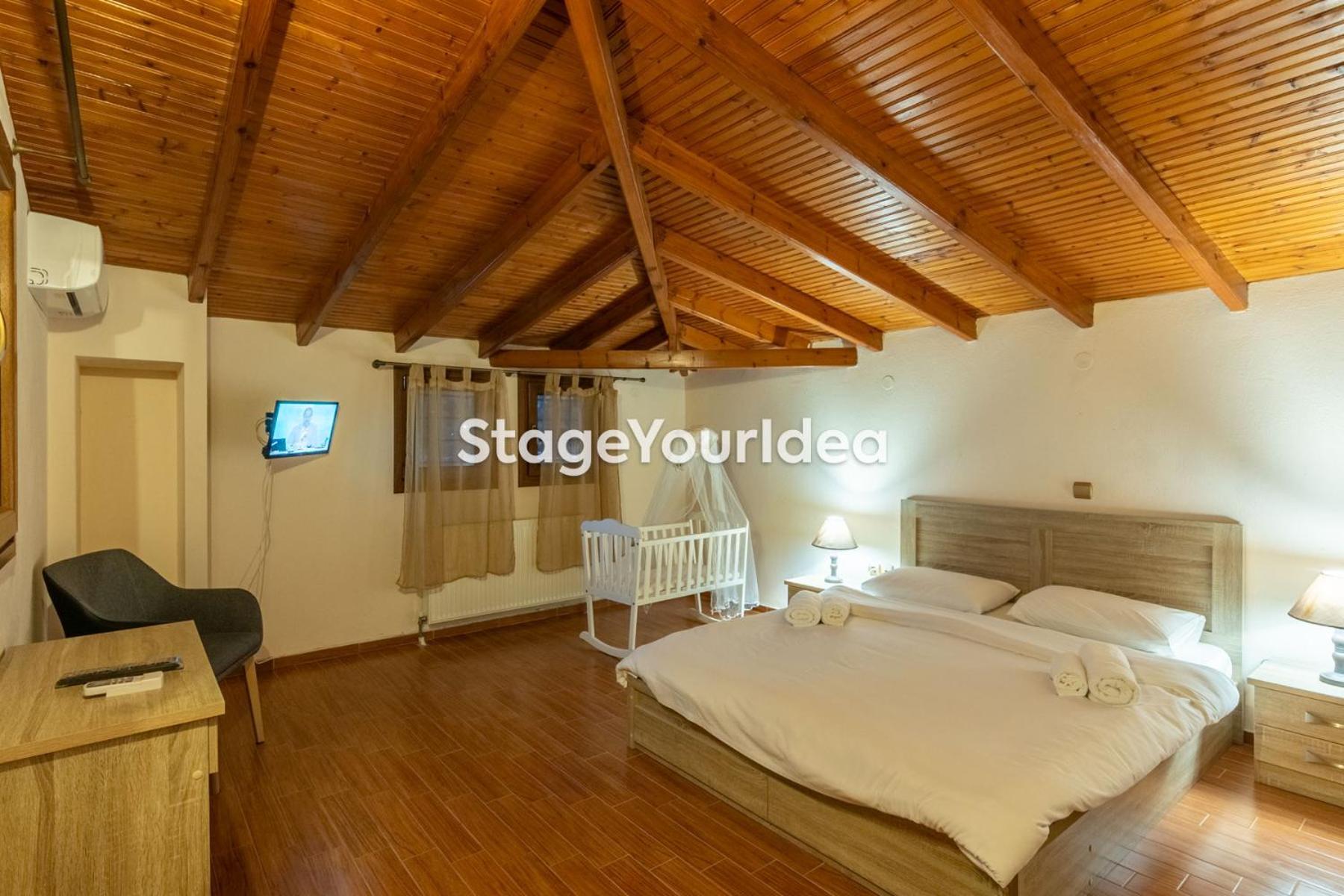 Luxury Appartment, Only 7 Minutes From Thessaloniki Airport And 15 Minutes From City Center ,For 8-23 People Also For Gatherings And Parties Neon Rysion Buitenkant foto